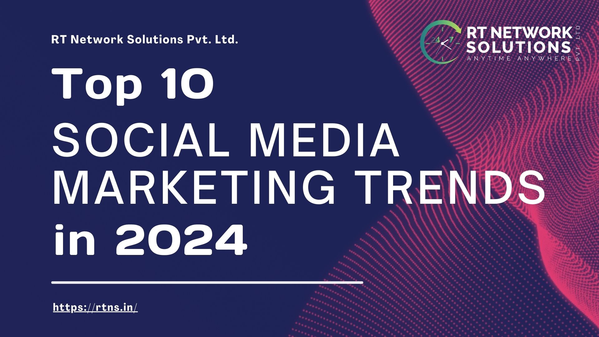 Social media marketing trends in 2024