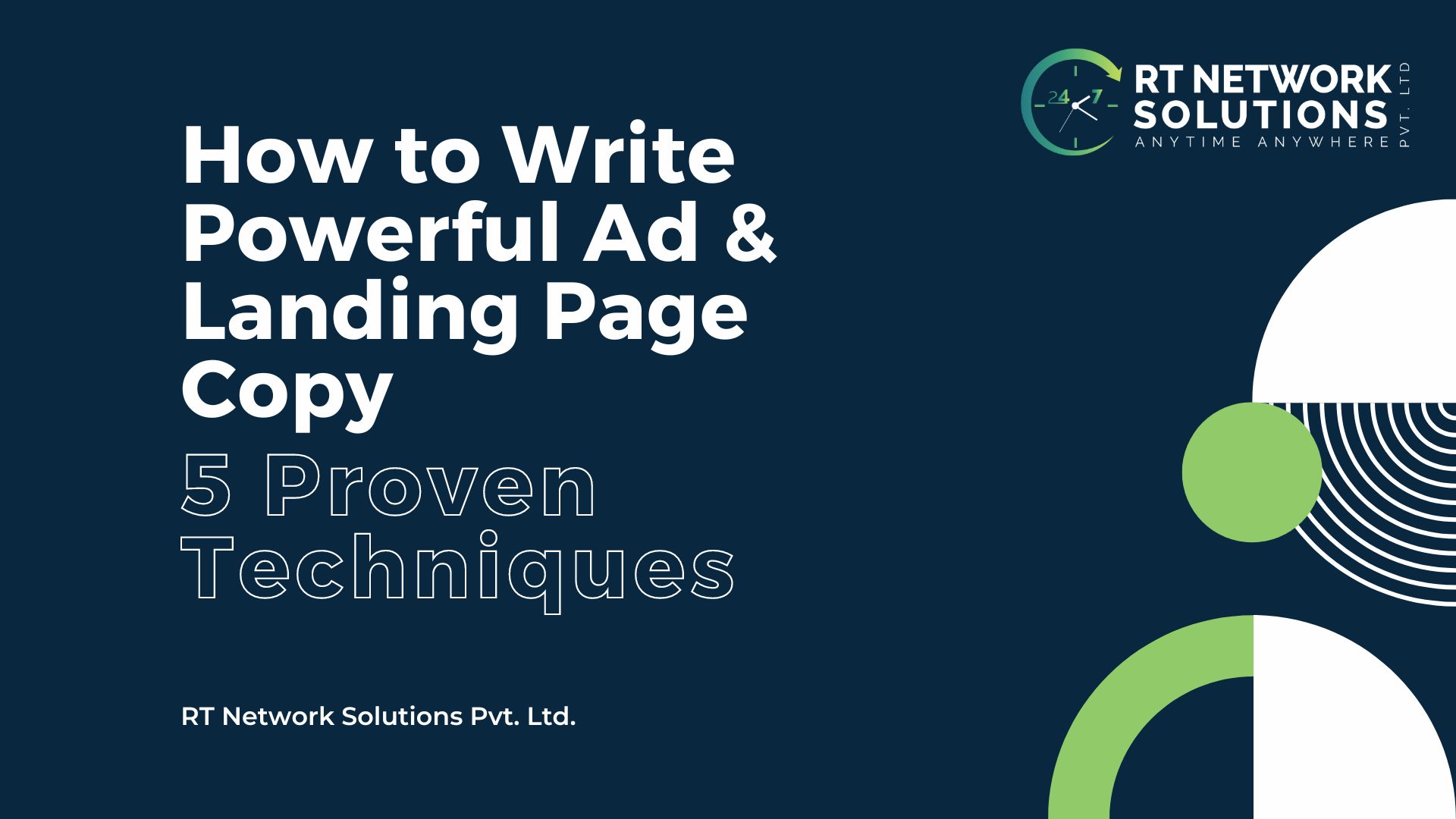 How to write powerful ad & Landing Page Copy